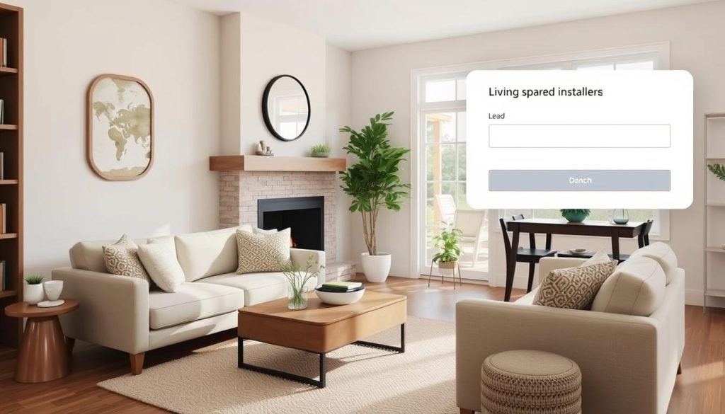 Generate an image of the Doro Hemma installed at a senior homeowner's residence.