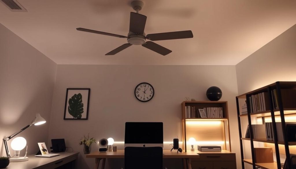 TP-Link Tapo smart bulbs and light strips in a home office setting - top 10 best smart lighting systems in 2025